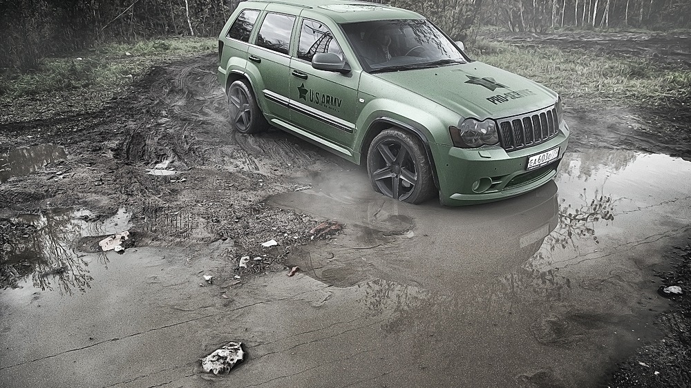 Jeep Grand Cherokee камуфляж