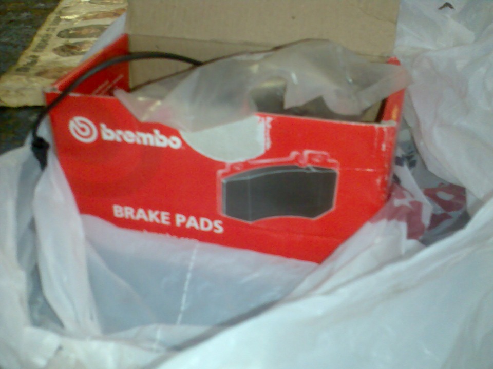 Тормоза, купил колодки брембо — FIAT Bravo II, 1,4 л, 2007 года ...