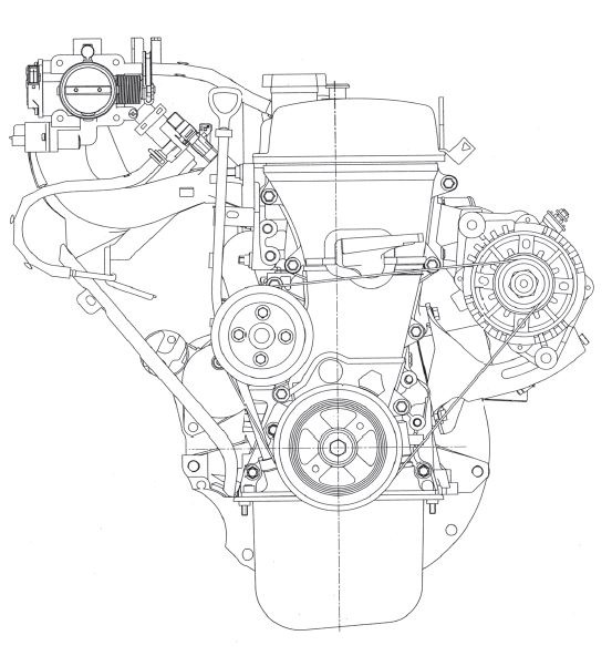 Схема двигателя geely mk