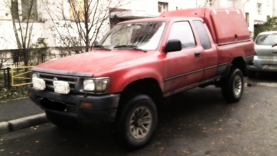 Volkswagen Taro 2.4 бензиновый 1994 | Старушка Тоя на DRIVE2