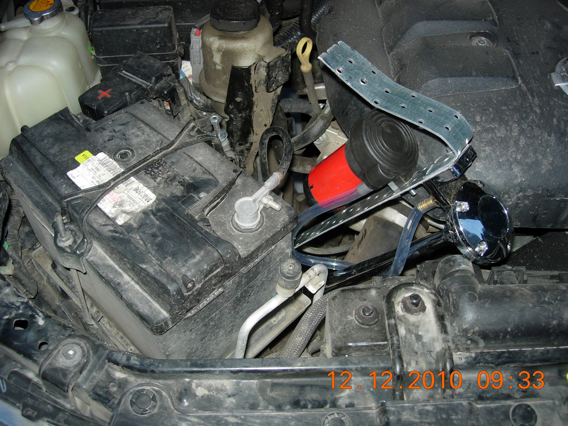 Как впихнуть невпихуемое… или как я ставил дудку с компрессором ...