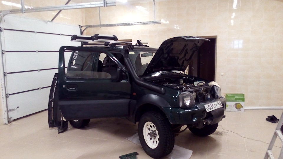 На всю работуу ушло 3 дня — Suzuki Jimny (1G)
