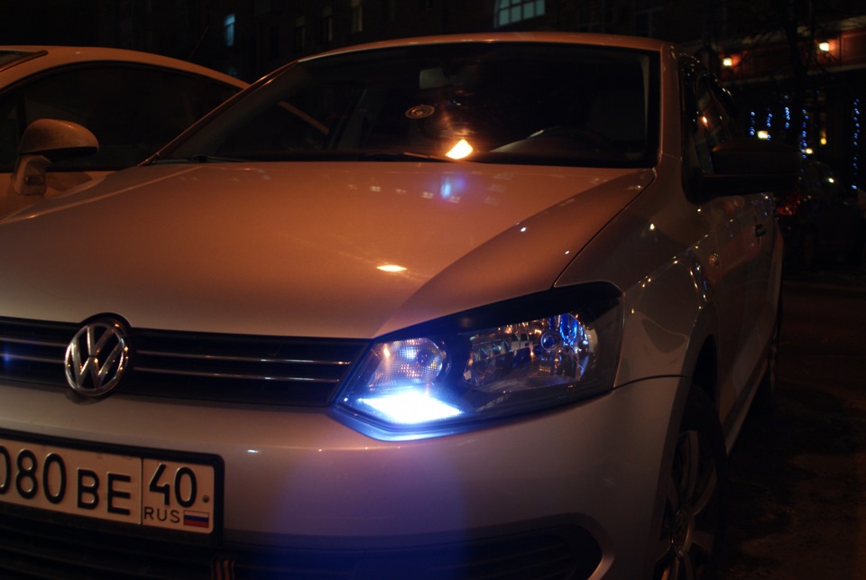 лампочки — Volkswagen Polo Sedan, 1,6 л, 2012 года | тюнинг | DRIVE2
