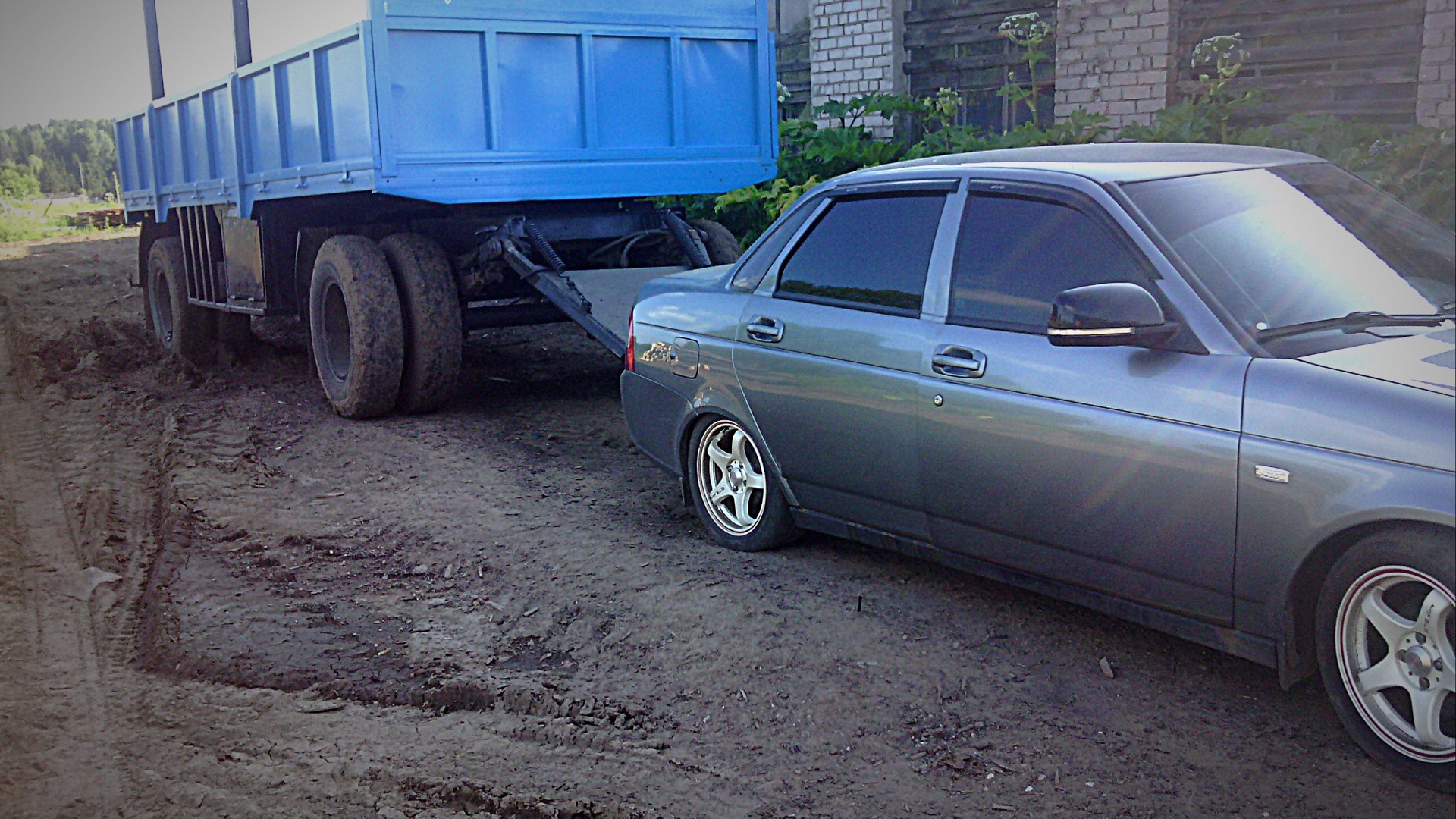 Lada Приора седан 1.6 бензиновый 2009 | 1.6 дерзкий кварц :) на DRIVE2