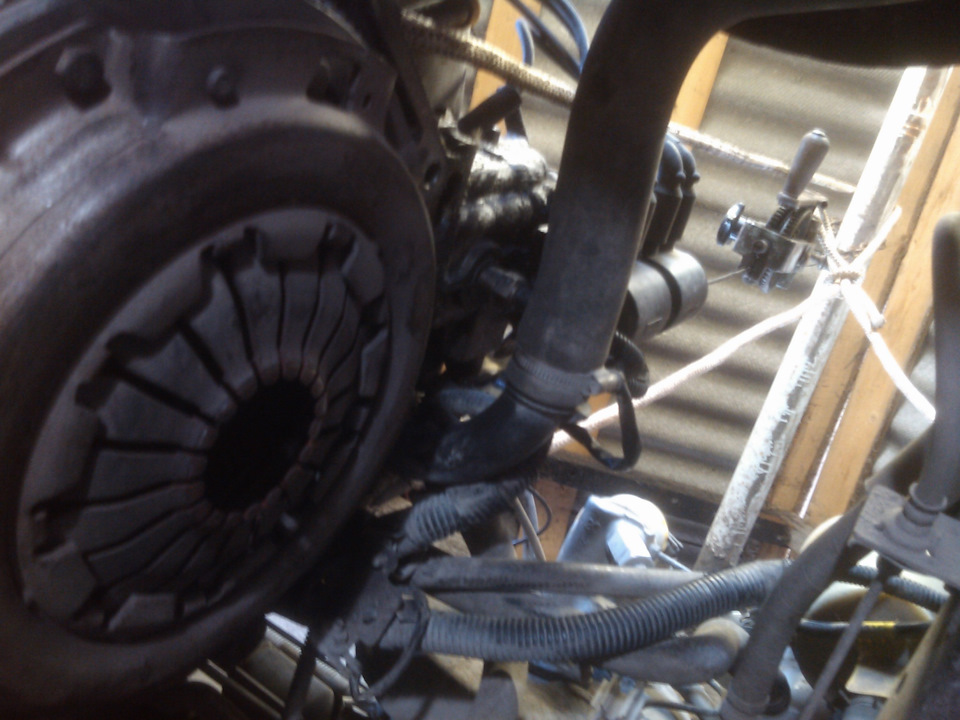 Жим-жим. Замена сцепления — Chevrolet Lanos, 1,5 л, 2006 года | своими ...