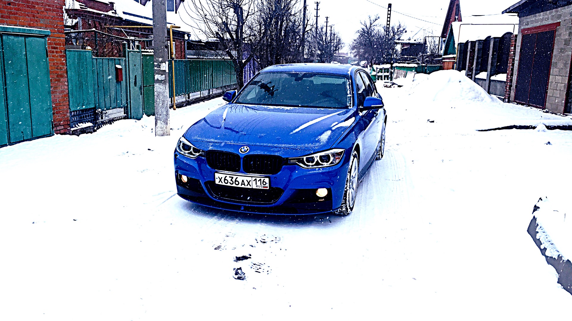 BMW 3 series (F30) 2.0 бензиновый 2015 | Синяя Молния на DRIVE2