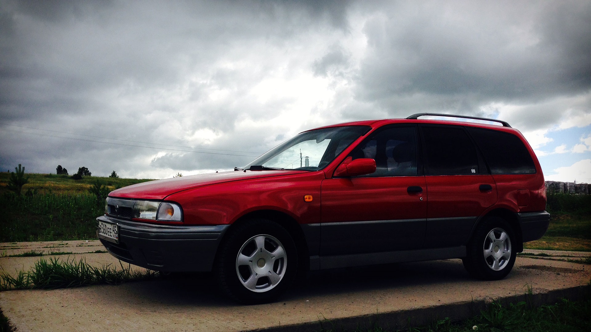 Nissan Sunny (Y10) 1.5 дизельный 1991 | Red Bullet на DRIVE2