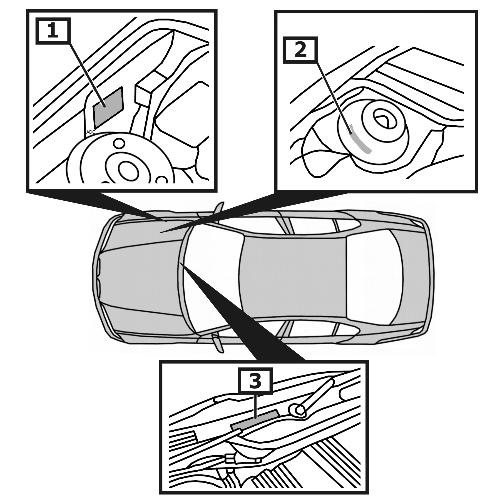 Расположение vin номера на кузове bmw e34