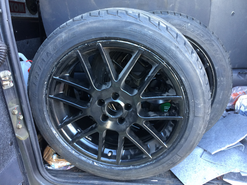 Пит-стоп (замена лобового, колёса 2к18) — SEAT Leon FR (Mk1), 1,9 л ...