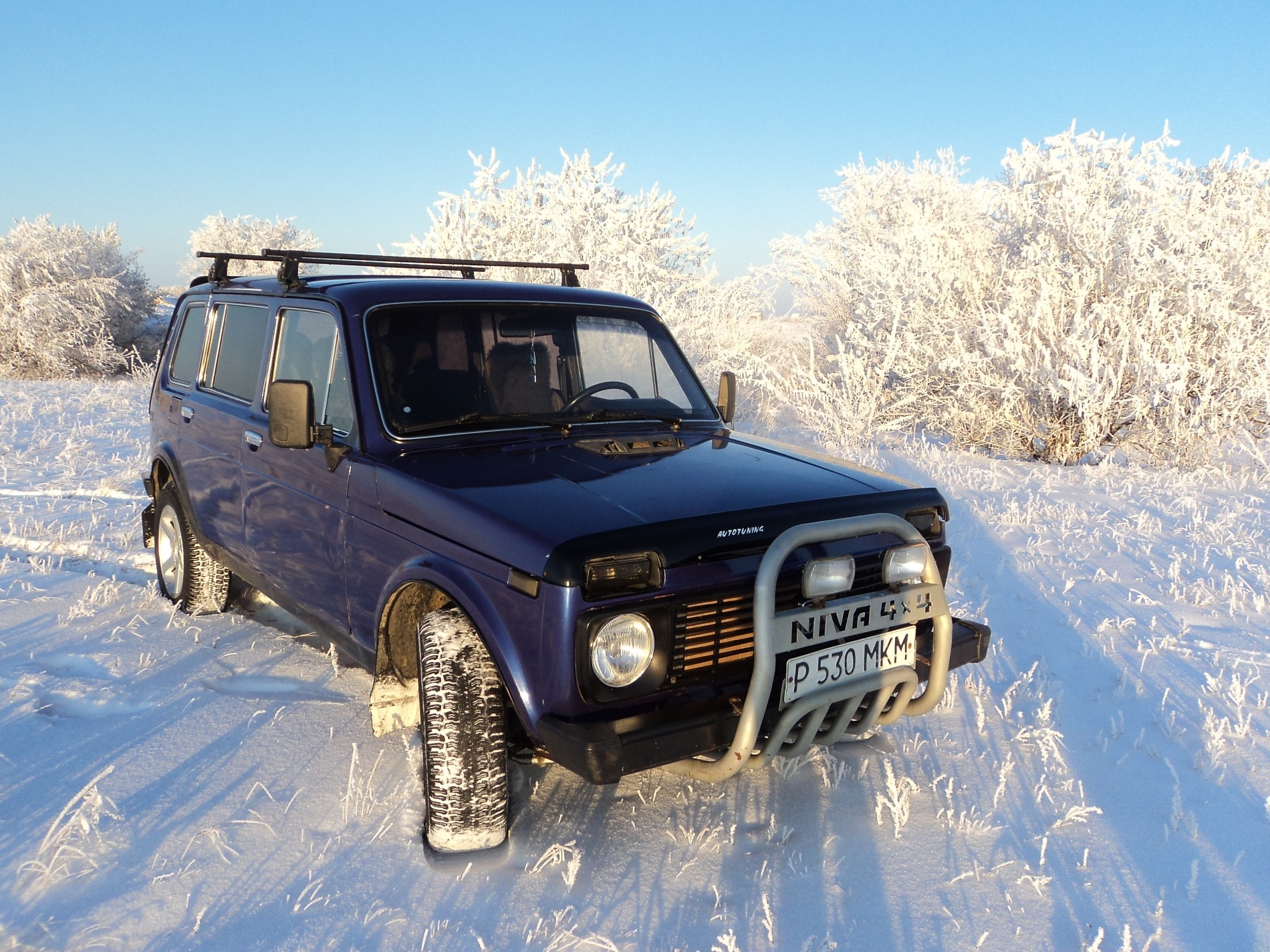 ЗИМА, МАШИНА, ПРИРОДА — КРАСОТА! — Lada 4x4 5D, 1,7 л, 1998 года |  фотография | DRIVE2