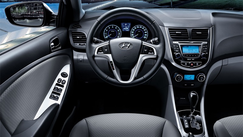 Hyundai solaris 2015 интерьер