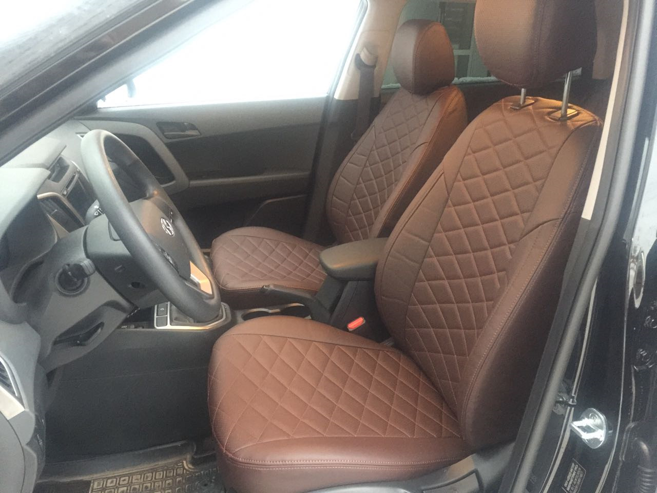 Чехлы На Крету С Синей Строчкой Купить