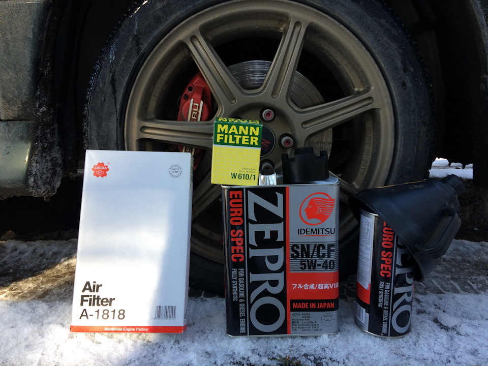 Фото в бортжурнале Subaru Forester (SG). Запчасти на фото: W6101