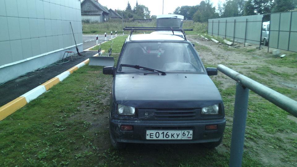 Багажник от 09 — Lada Ока 11113, 0,7 л, 2000 года | аксессуары | DRIVE2
