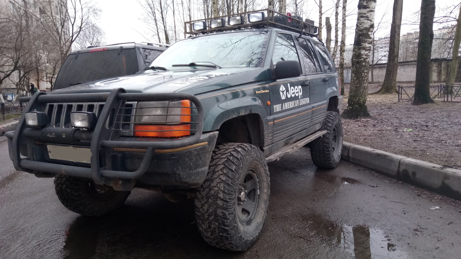 Jeep Grand Cherokee ZJ С кенгурятником