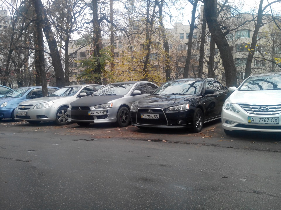 Смена вида из окна офиса =) — Mitsubishi Lancer IX, 1,6 л, 2007 года ...