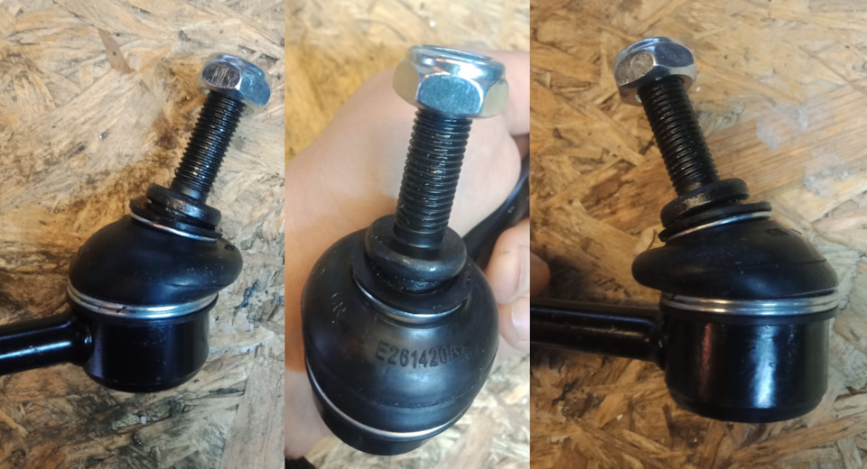 Стойки стабилизаторов. + втулки спереди. — Renault Duster (1G), 1,6 л ...