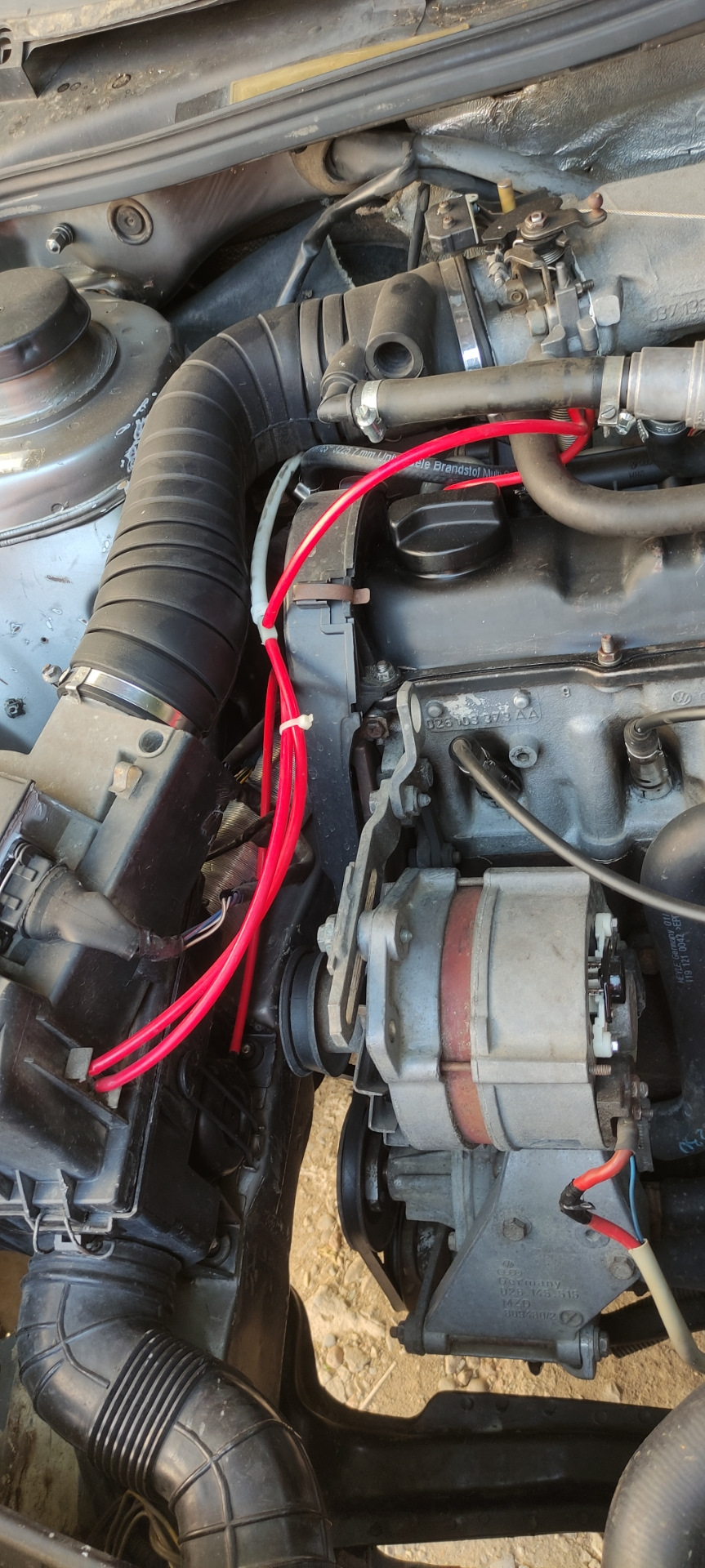 Подключение вакуумных трубок без адсорбера — Volkswagen Passat B3, 1,8 ...