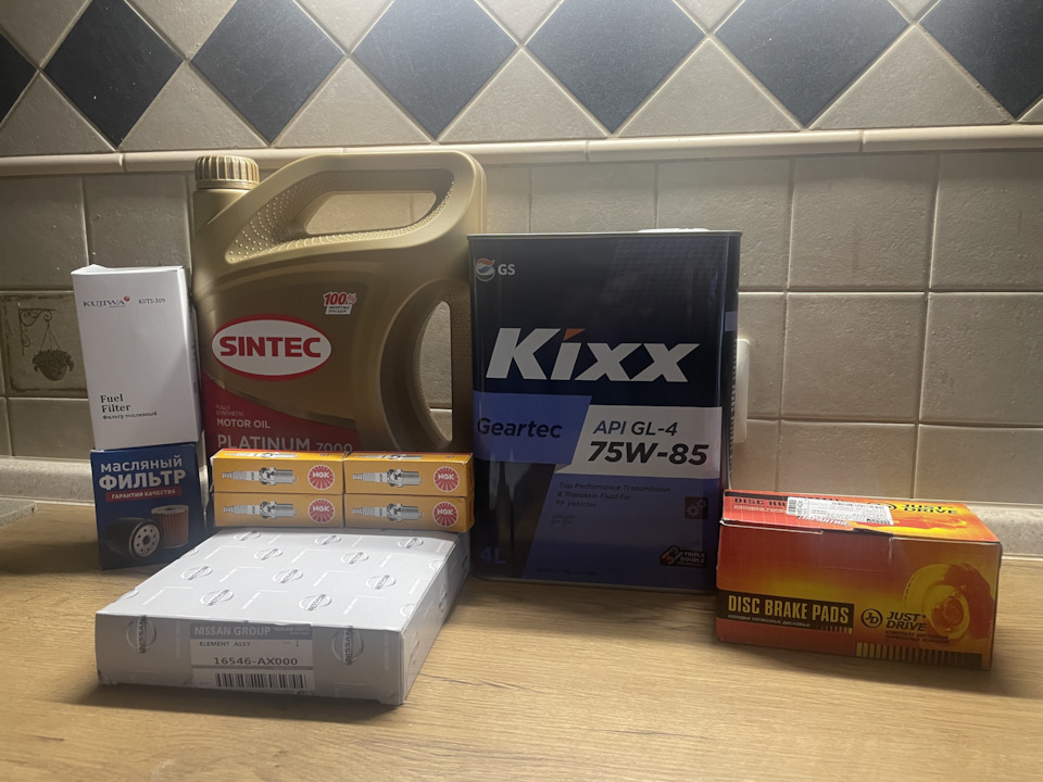 ТО 112000 часть 1 — Nissan March (K11), 1 л, 2001 года | плановое ТО ...