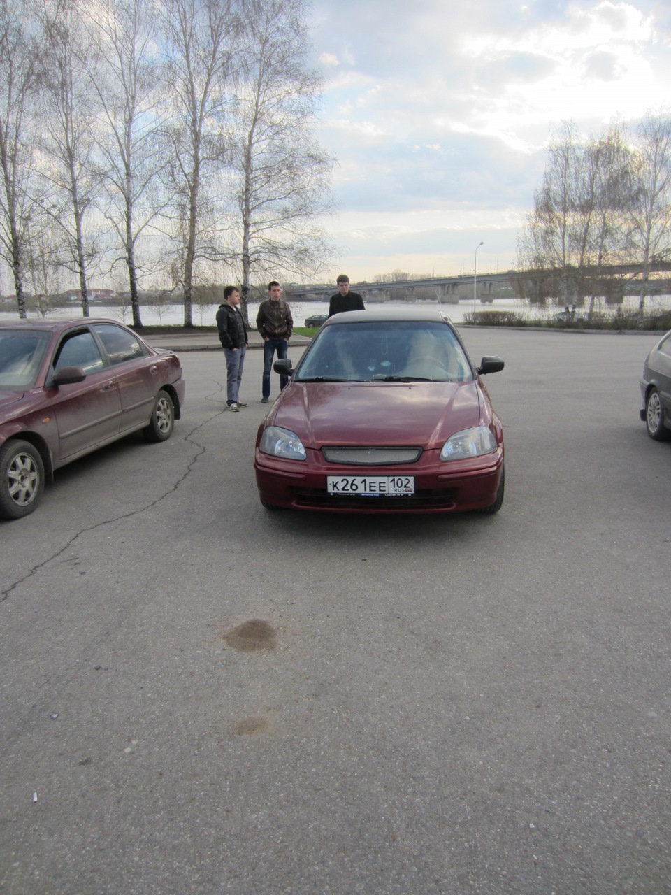 Встреча 1.05.2013 Уфа Монумент часть 1 — Lada Приора хэтчбек, 1,6 л ...