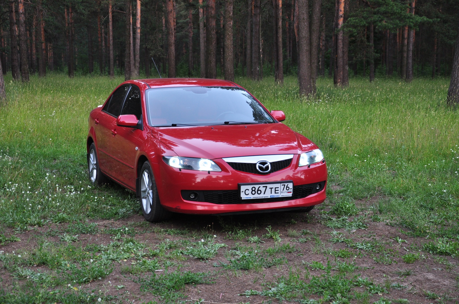 Mazda 6 gg ангельские глазки