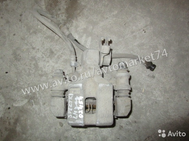 Суппорт задний левый Kia Spectra 2001.Цена-3000 — Аvtomarket74 на DRIVE2