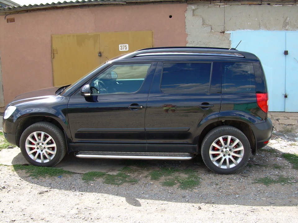 Взял у брата покататься котки) — Skoda Yeti, 2 л, 2010 года | колёсные ...