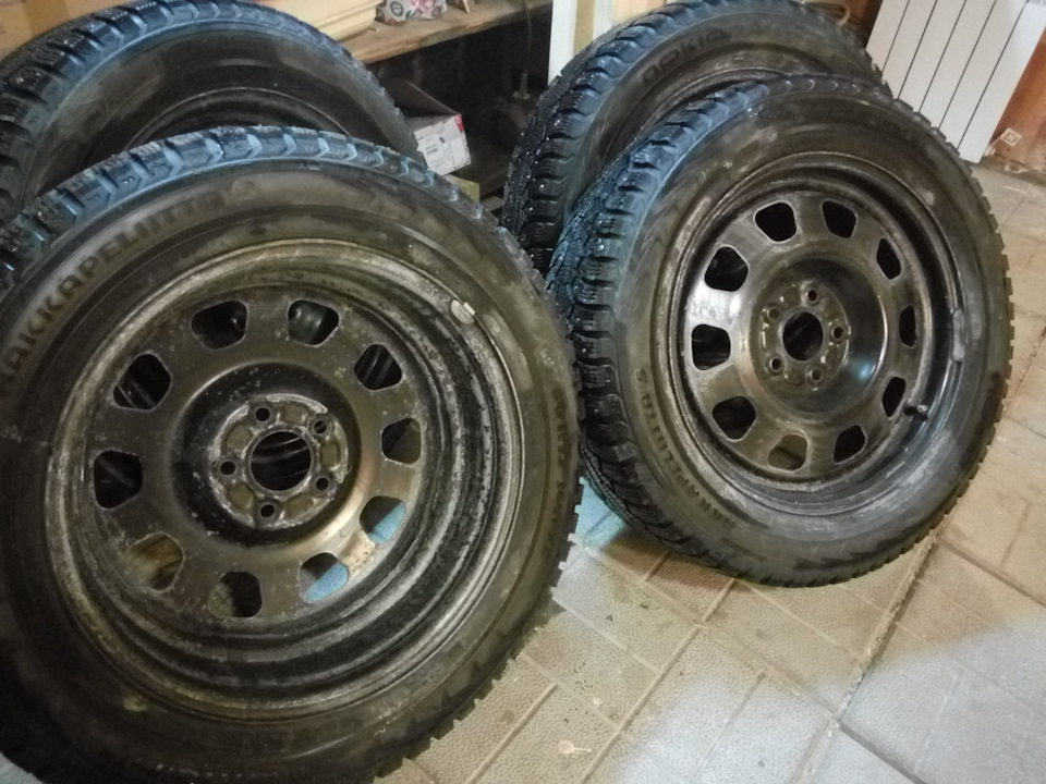Красим железные колеса — Dodge Caliber, 1,8 л, 2007 года | колёсные ...