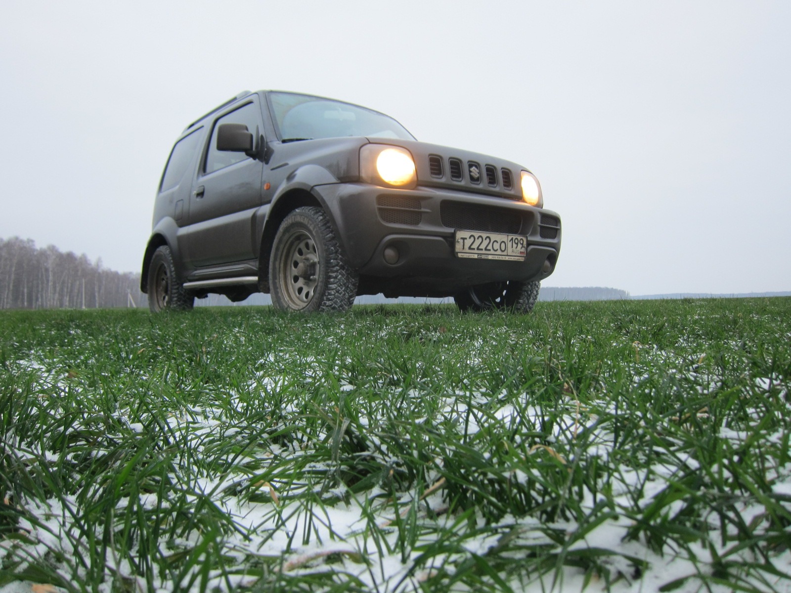 А снится нам трава, трава у дома… — Suzuki Jimny, 1,3 л, 2010 года | просто  так | DRIVE2