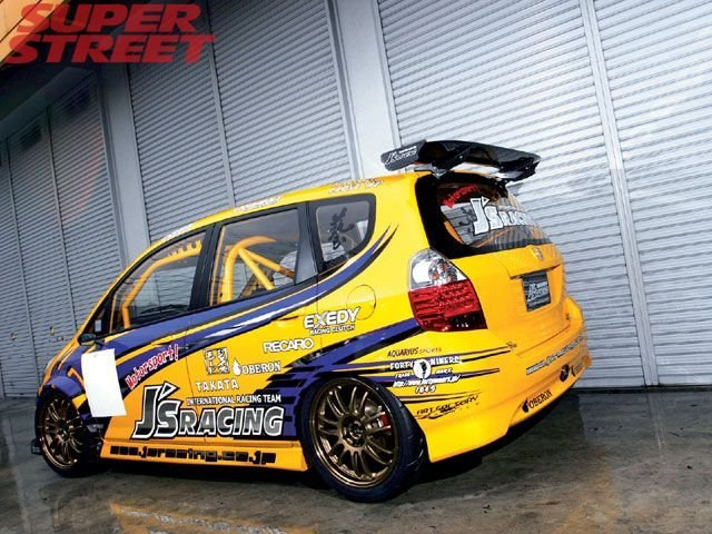 Honda Fit Race car 03