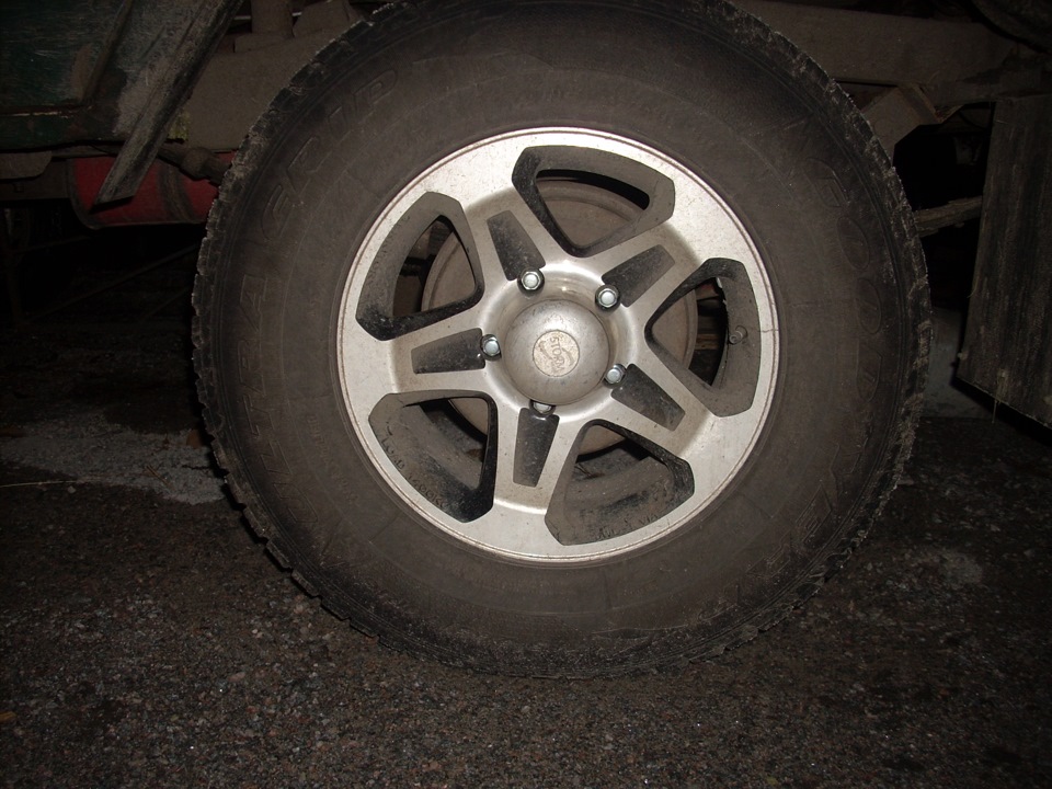 наглядный пример по размеру колес — УАЗ 469, 4,2 л, 1988 года | шины ...