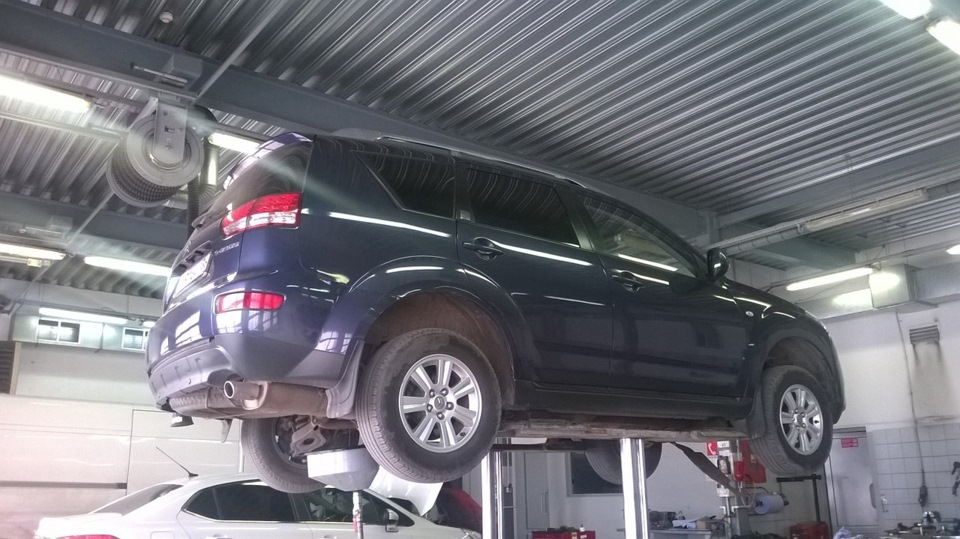 Масло в РК и РЗМ — Citroen C-Crosser, 2,4 л, 2010 года | визит на ...