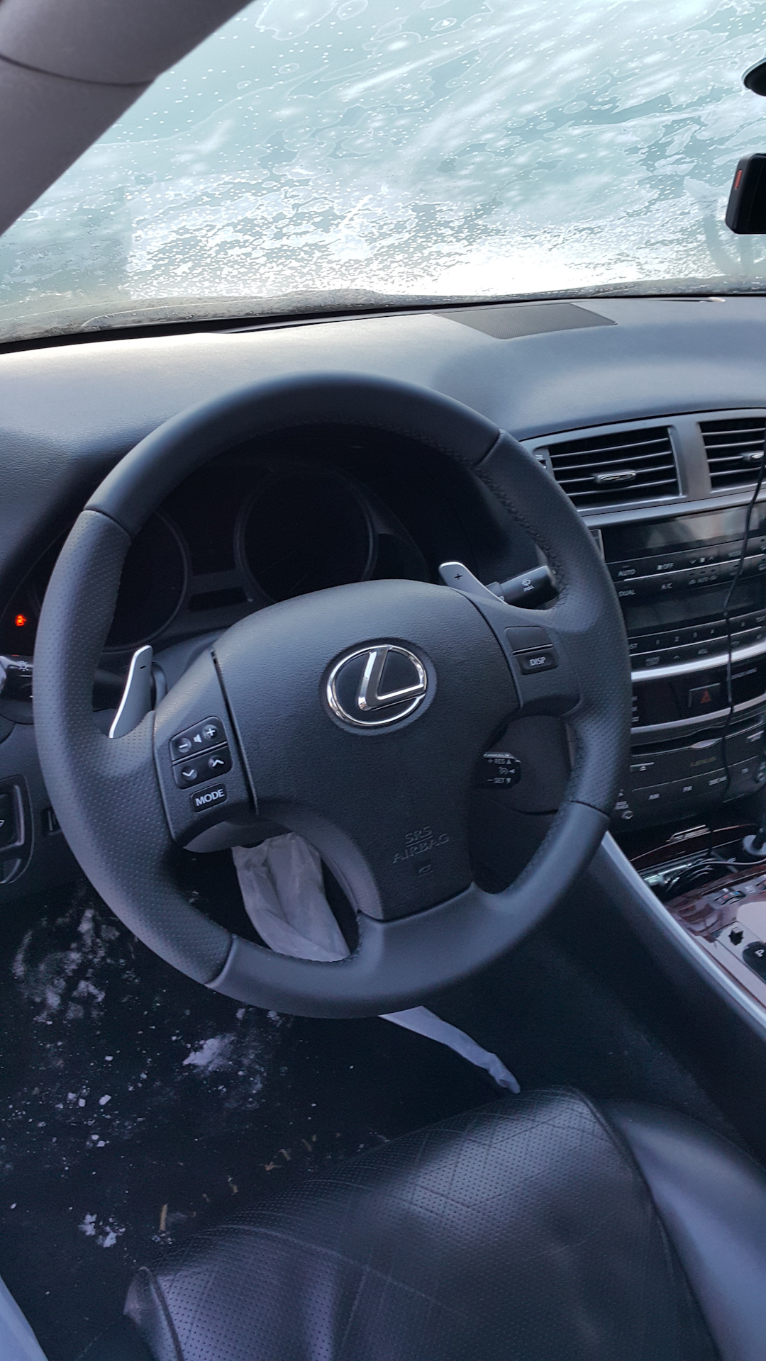 Перетяжка руля lexus is