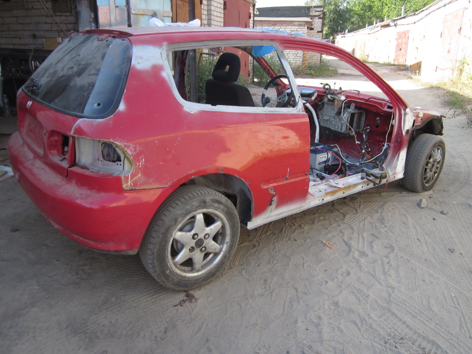 Фото в бортжурнале Honda Civic Hatchback (5G)