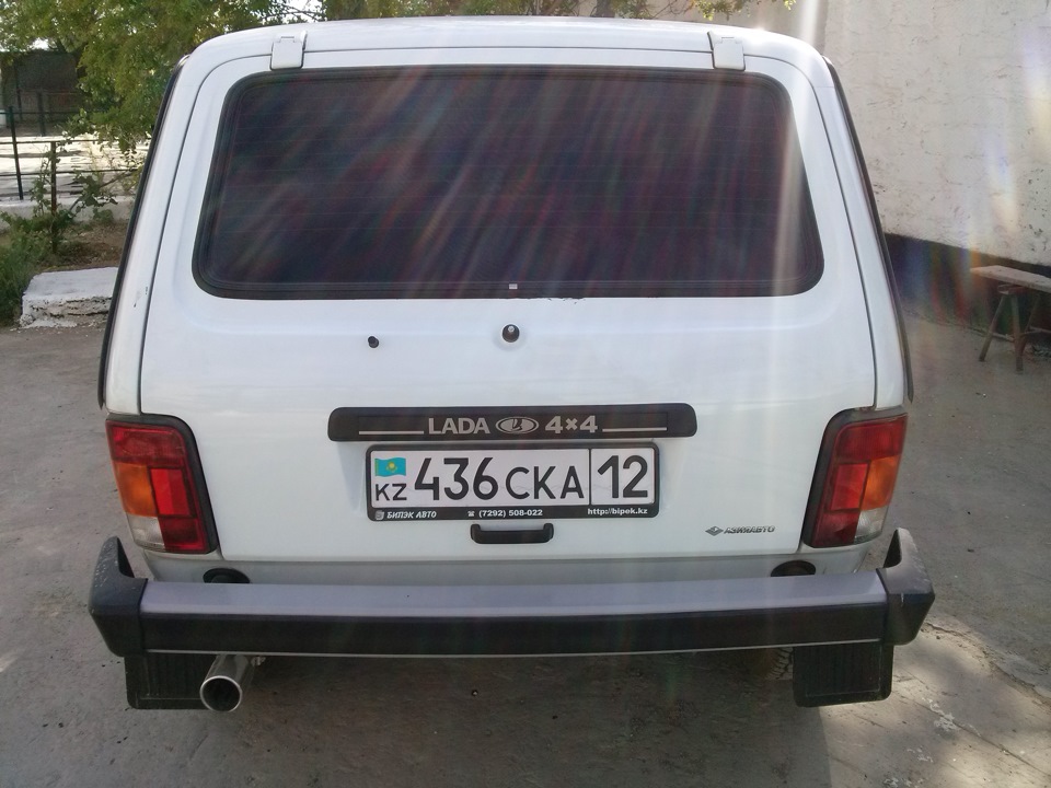 Тонировка — Lada 4x4 3D, 1,7 л, 2014 года | аксессуары | DRIVE2