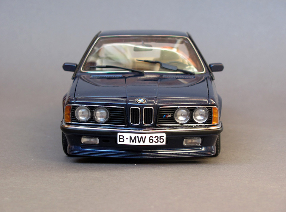 1:18 AutoArt BMW E24 M635 CSi — Сообщество «Масштабные Модели» на