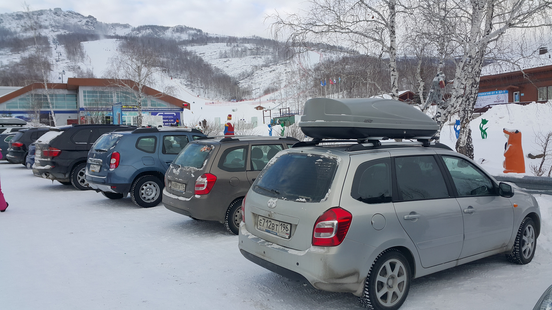 ГЛК Абзаково + Мраткино + Банное — Lada Калина 2 универсал, 1,6 л, 2015  года | путешествие | DRIVE2