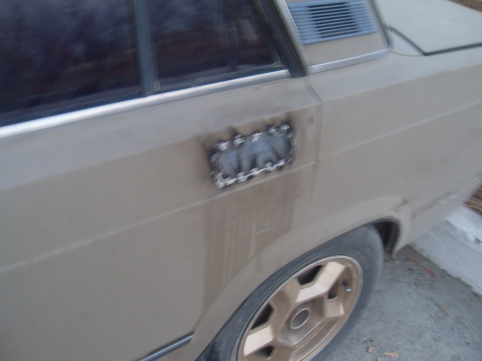 Заварка дверных ручек — Lada 2107, 1,5 л, 1984 года | кузовной ремонт ...