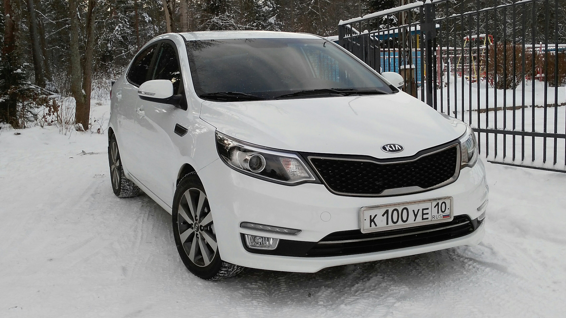 KIA Rio (3G) 1.6 бензиновый 2016 | Premium 500 на DRIVE2