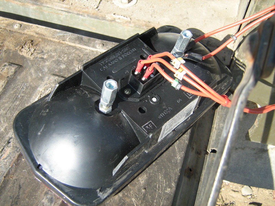 Восстановление, сборка - Электрика, задние, передние фонари ч.3 - УАЗ 469, 2,4 л