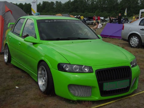 Opel vectra b тюнинг