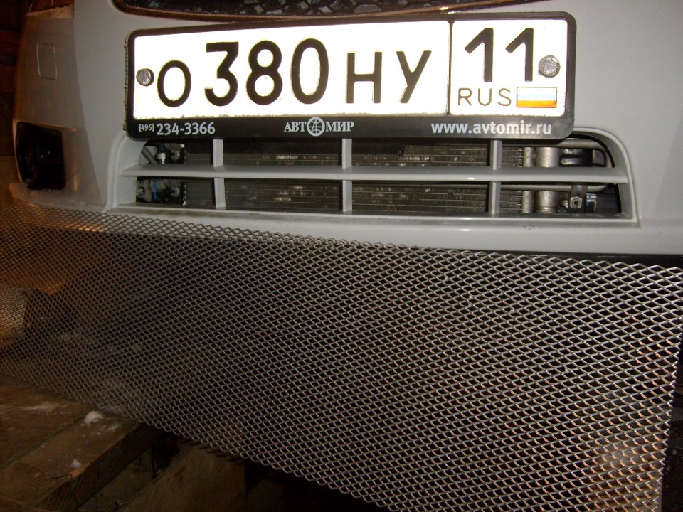 Алюминиевая сетка в бампер — DRIVE2