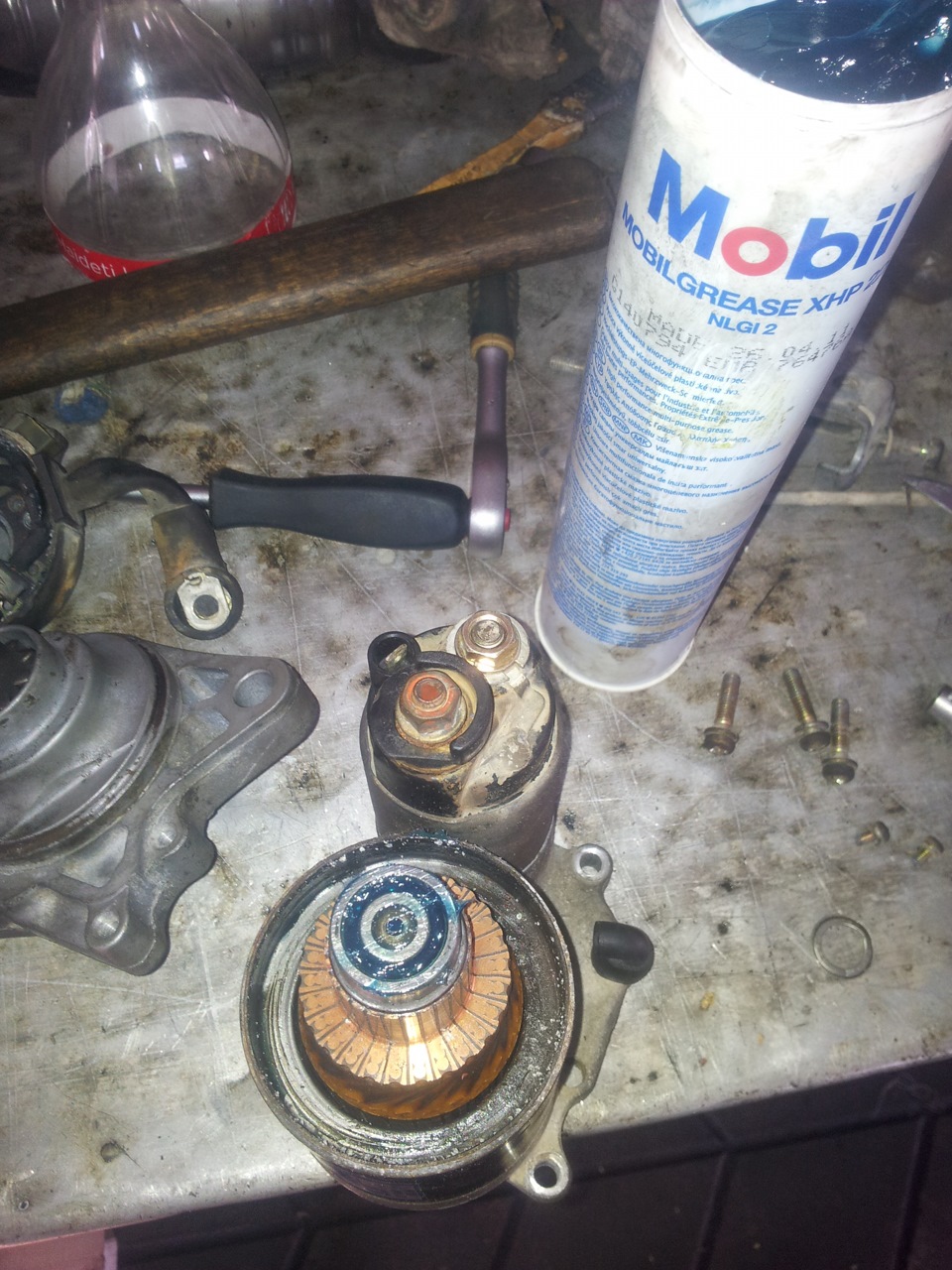 Стартер Разборка/Чистка/Смазка/Сборка — Honda Civic Hatchback (5G), 1,6 ...