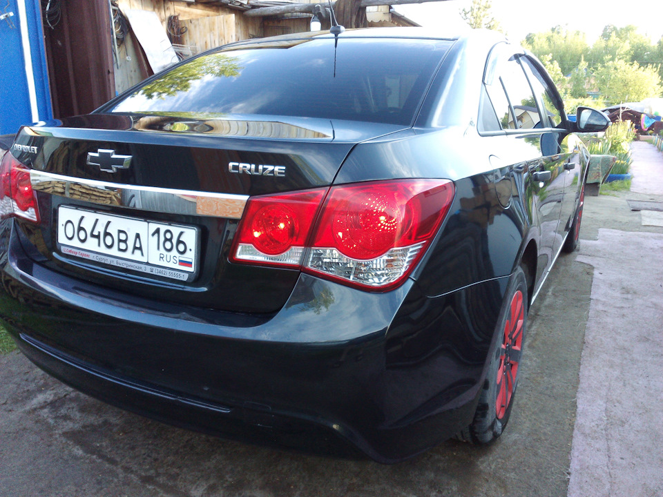Просто габариты. — Chevrolet Cruze (1G), 1,8 л, 2013 года | электроника ...