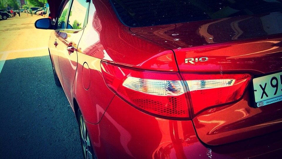 Зазор между капотом и решёткой радиатора — KIA Rio (3G), 1,6 л, 2013 ...