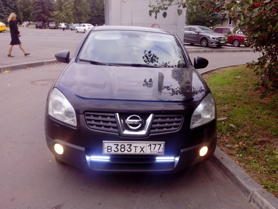 Дневные Ходовые Огни — Nissan Qashqai (1G), 2 л, 2007 года | аксессуары ...