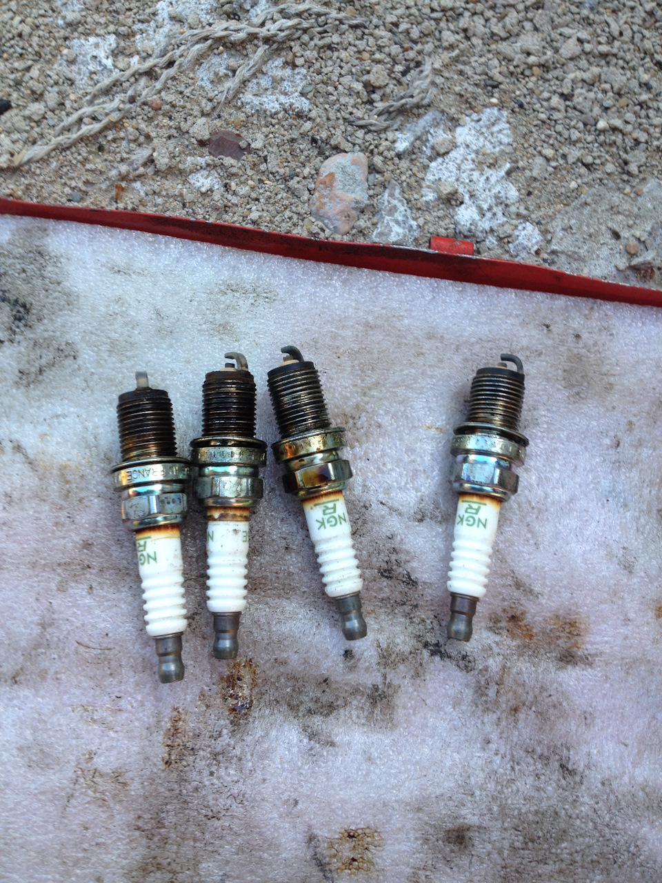 Замена свечей и масла в ГУРе — Subaru Legacy Outback (BE, BH), 2,5 л ...