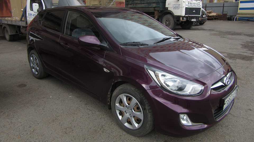 Думал балансировка колес, оказалось грыжа — Hyundai Solaris Hatchback ...