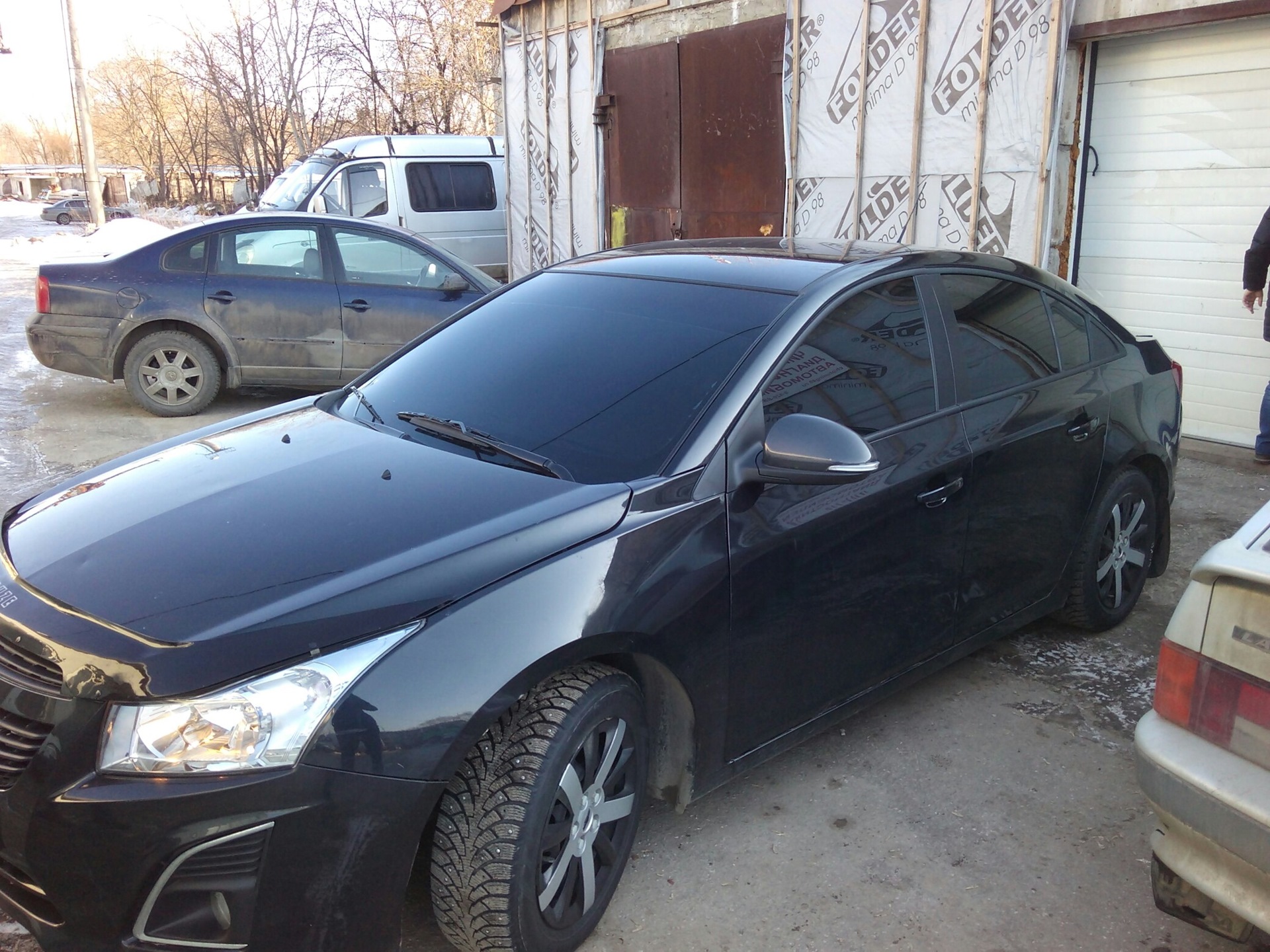 Chevrolet Cruze бункер