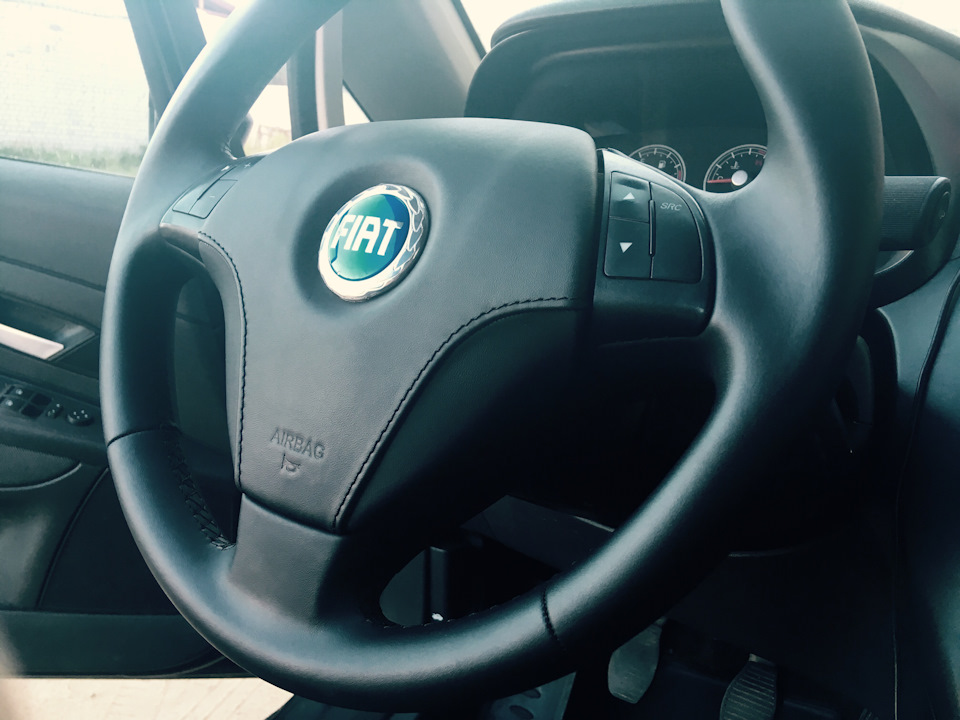 Как снять руль фиат пунто Перетяжка руля и подушки - FIAT Grande Punto, 1,4 л, 2007 года стайлинг DRIVE2